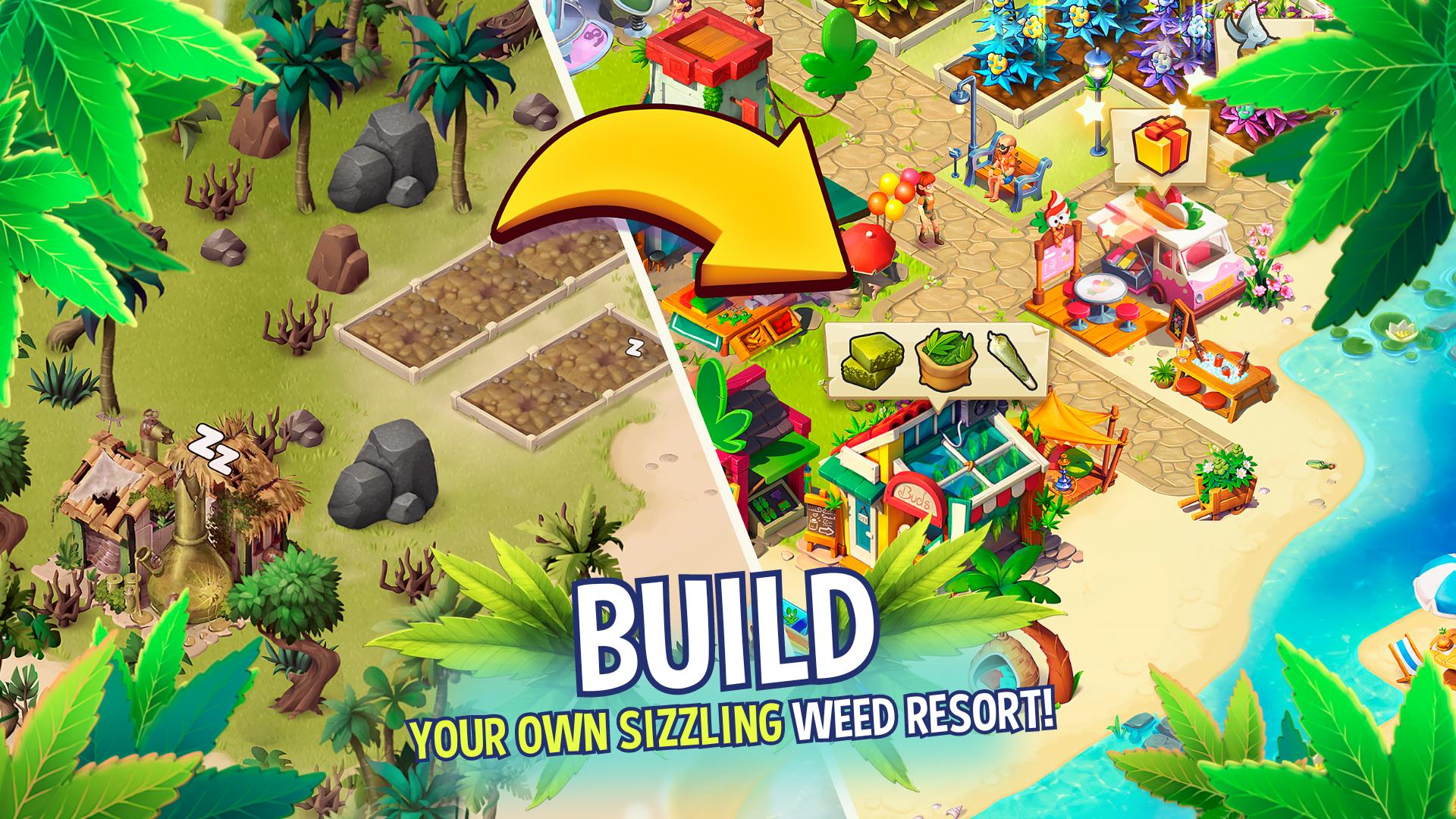 Download Hemp Paradise: 420 Weed Farm android on PC