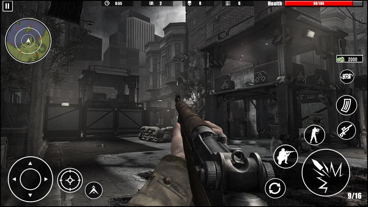 Download Call of The War WW2 : Last Battleground android on PC