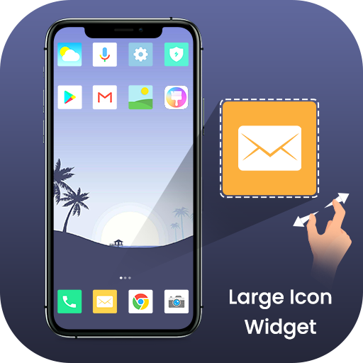 Large Icons Widget - Big Icon