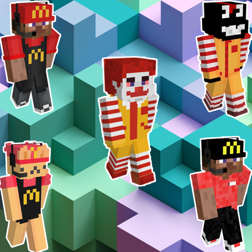 Fast Food Skins For Minecraft