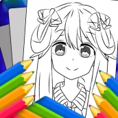 Monika Doki Little Coloring