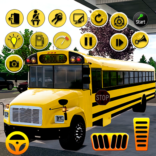 School Bus Driving : Games