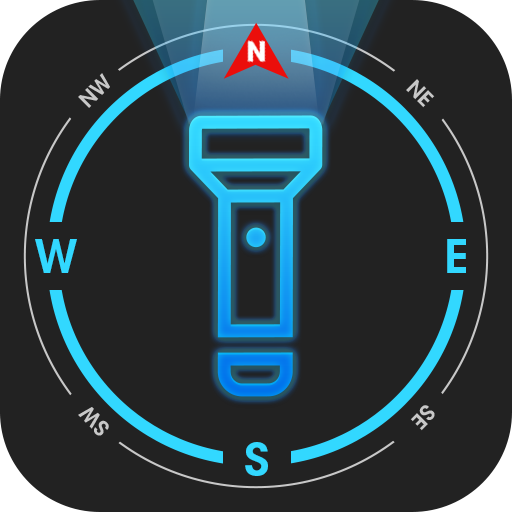 Flashlight Compass with Sounds