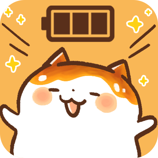 Battery widget MitarashiNyanko