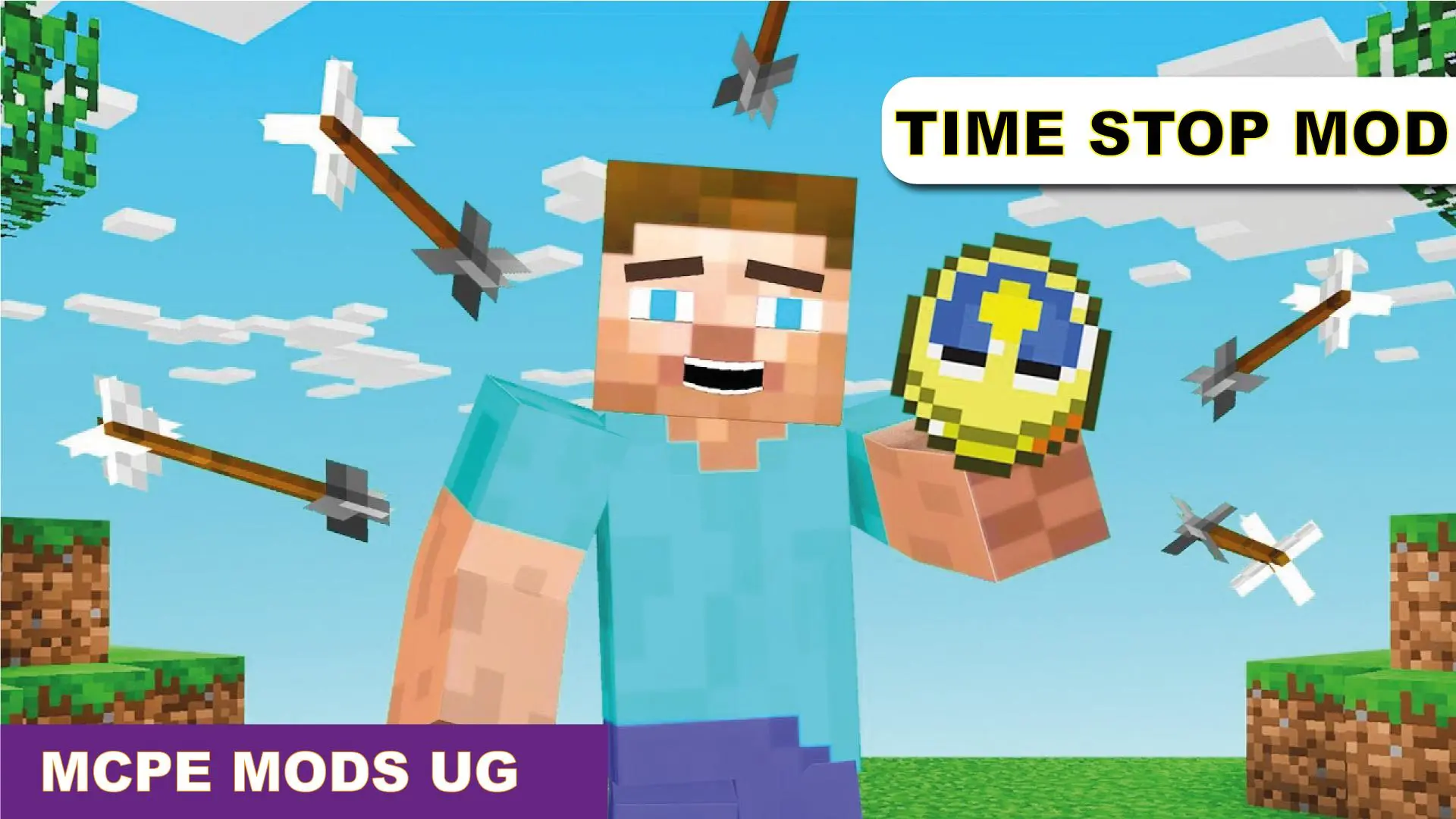 Download Time stop mod for Minecraft PE android on PC