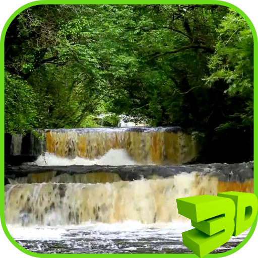 Waterfall on River Video LWP