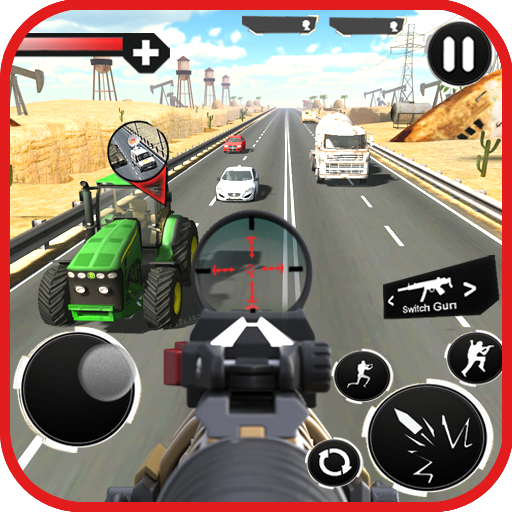 Traffic Sniper Shoot - FPS Gun