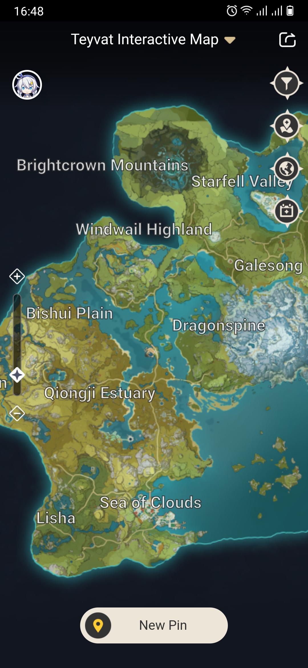 Muat turun Genshin Impact Map Official pada PC | GameLoop Official