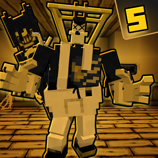 Download Bendy Ink Minecraft Mod MCPE android on PC