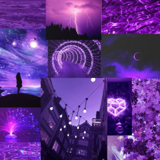 Aesthetic Purple Wallpaper