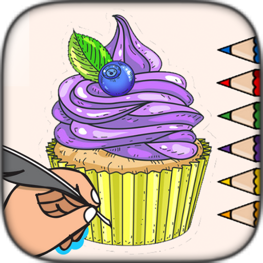 Cake Coloring Book