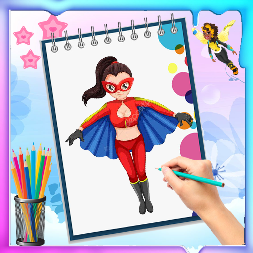 How to Draw SuperHero Girls