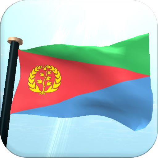 Eritrea Flag 3D Free Wallpaper