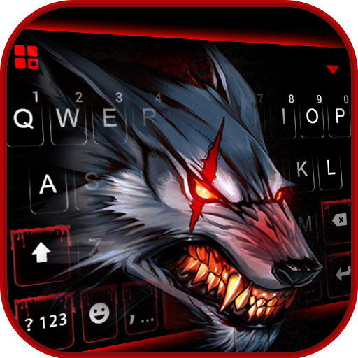 Bloody Metal Scary Wolf Tema P