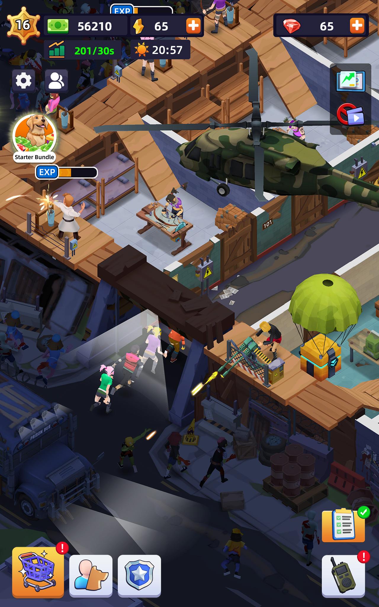 Download Idle Survivor Fortress Tycoon android on PC