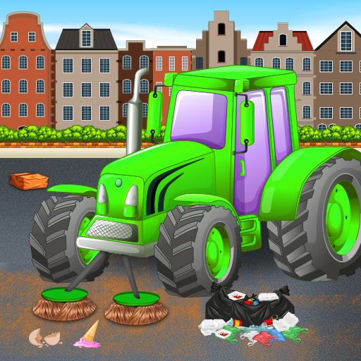 Road Cleaning Truck Games
