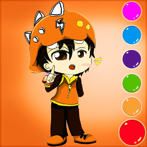 Game : Boboiboy coloring book