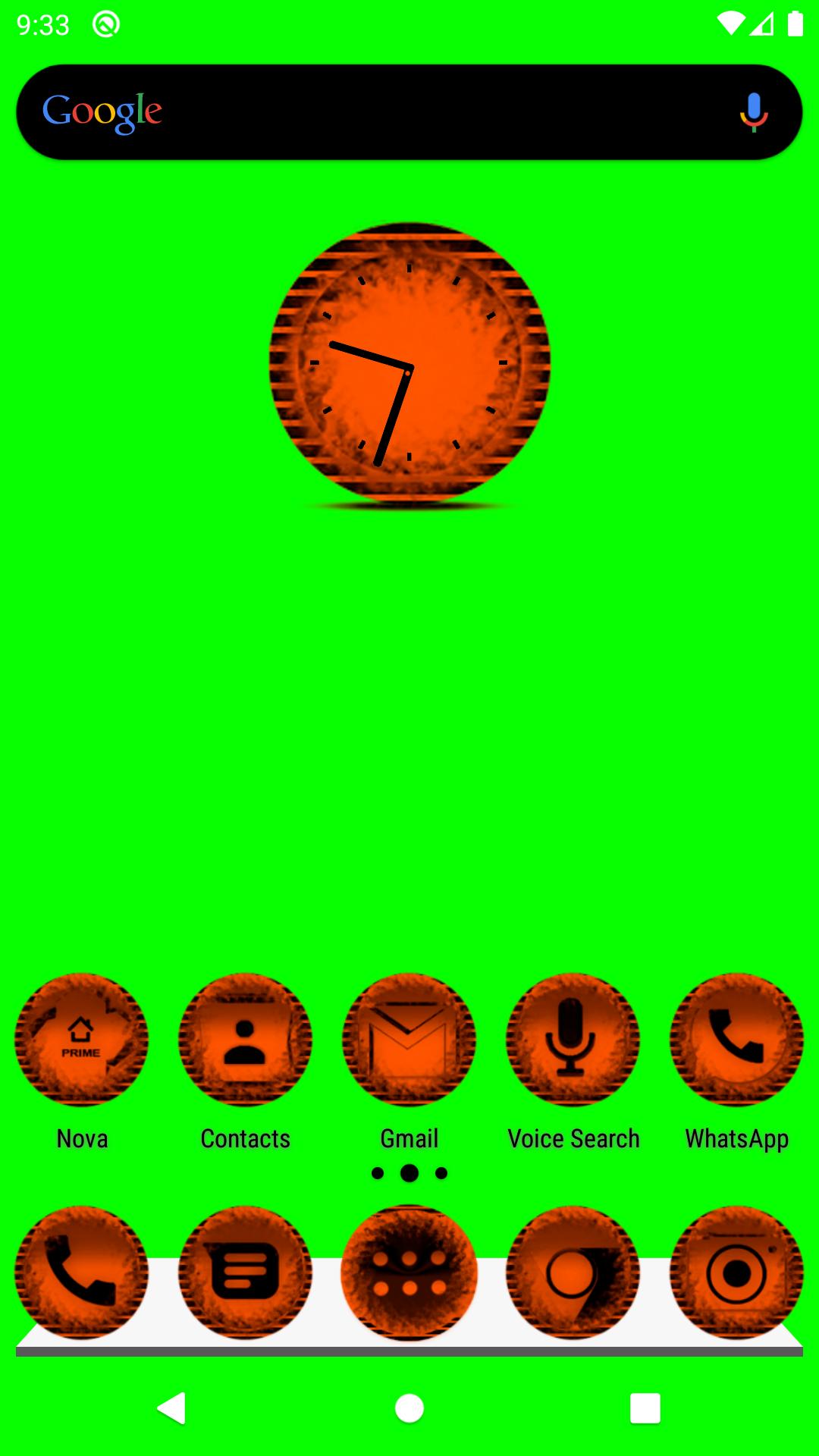 Download Orange Icon Pack Style 5 android on PC