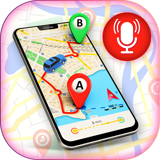 Download GPS Map Voice Navigation & Dir android on PC