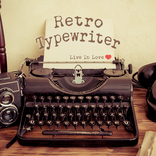 Retro  Wallpaper-Typewriter-