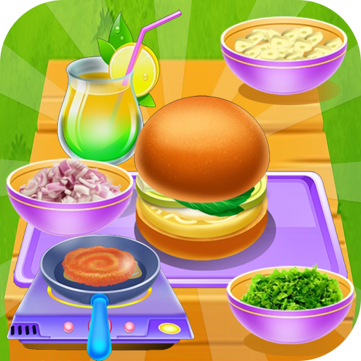 burger maker game cooking