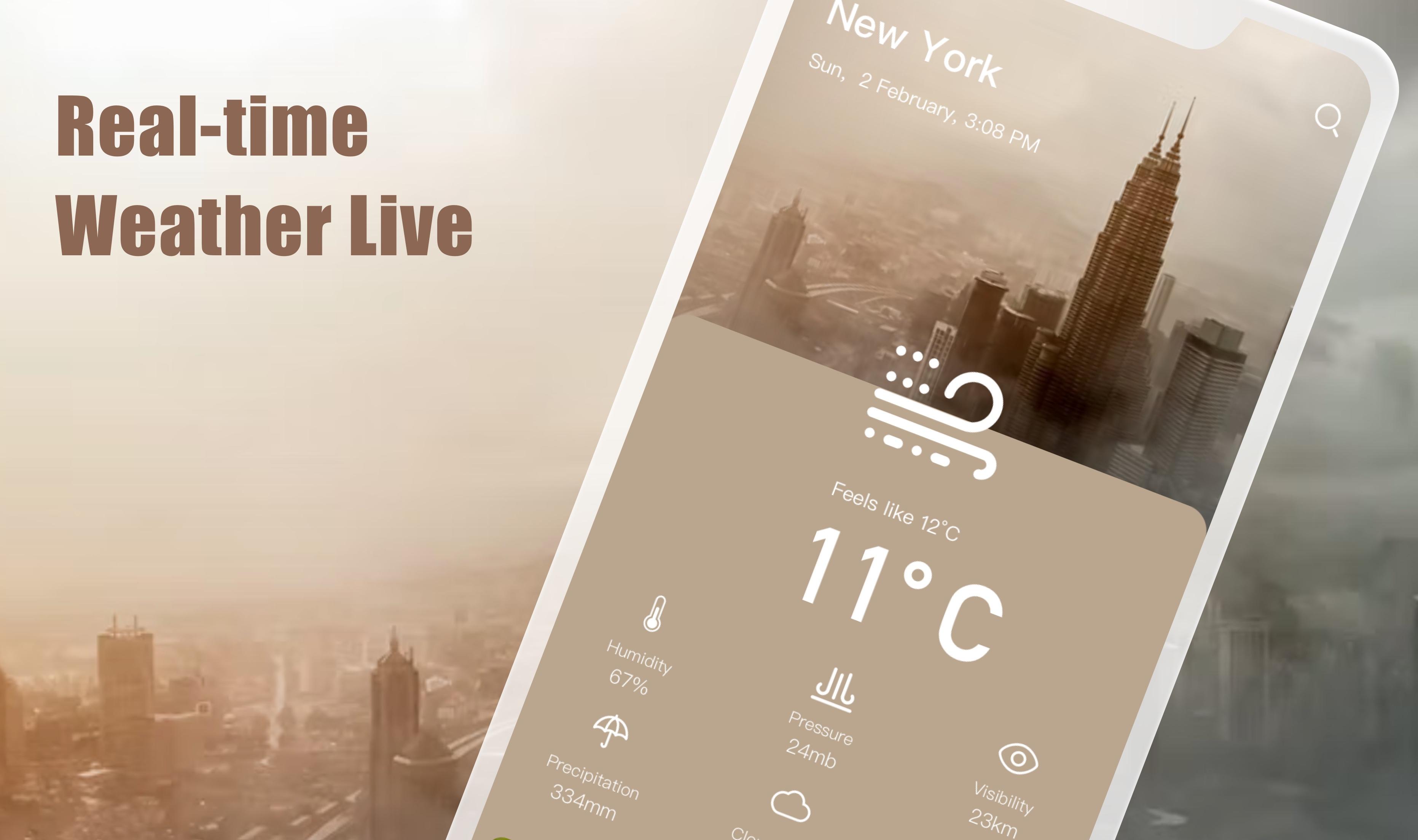 Baixe Local Weather:Weather app no PC | Oficial GameLoop