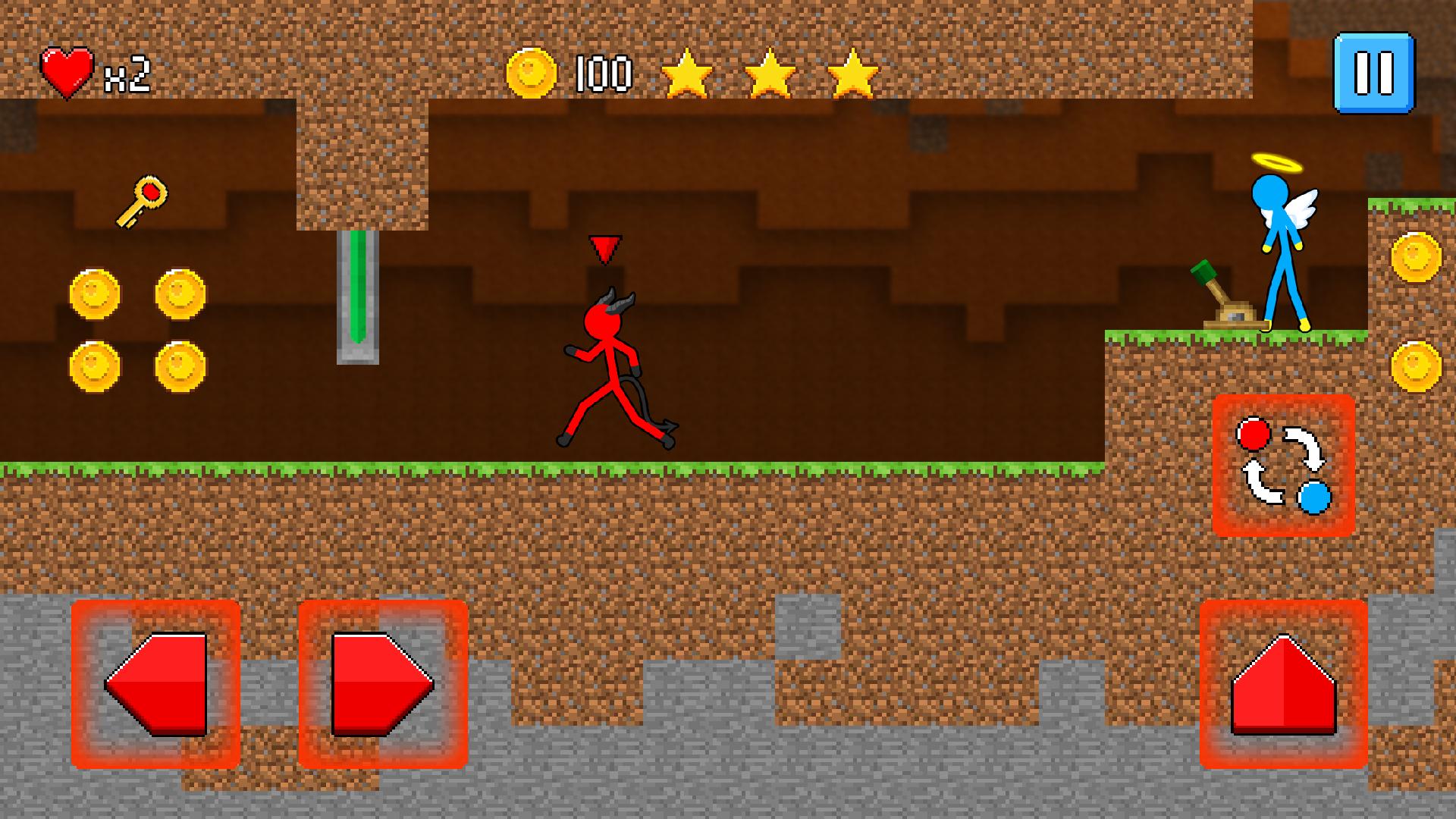 Download Stickman Fight In WorldCraft android on PC