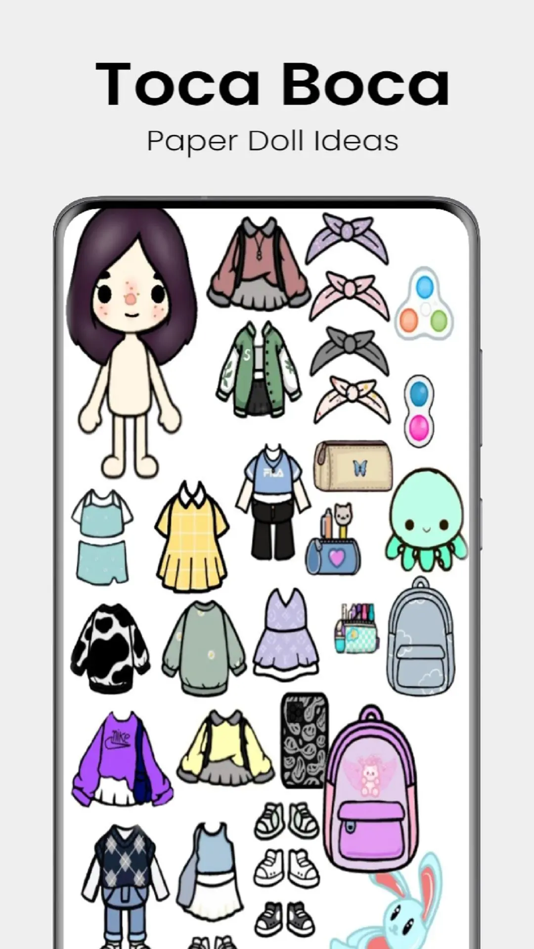 Download Toca Boca Paper Doll Ideas android on PC