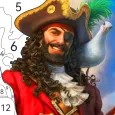 Pirates Adult Coloring Book