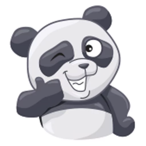 Panda Stickers for Whatsapp