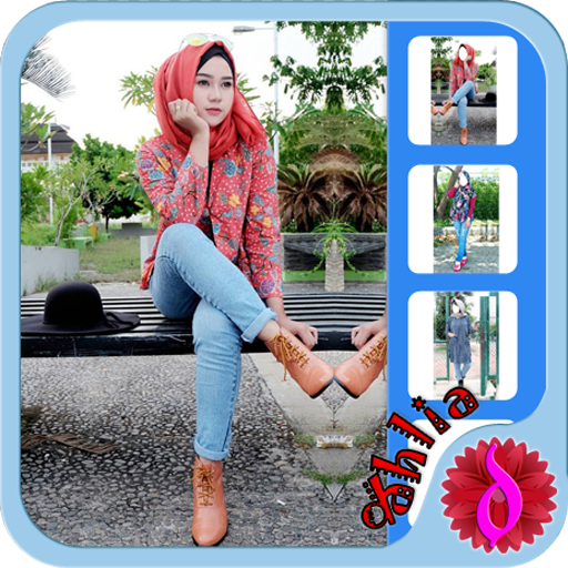 Hijab Jeans Fashion Cantik