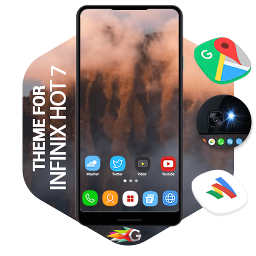 launcher Theme For Infinix 7 w