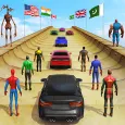 超級英雄超級坡道：汽車遊戲