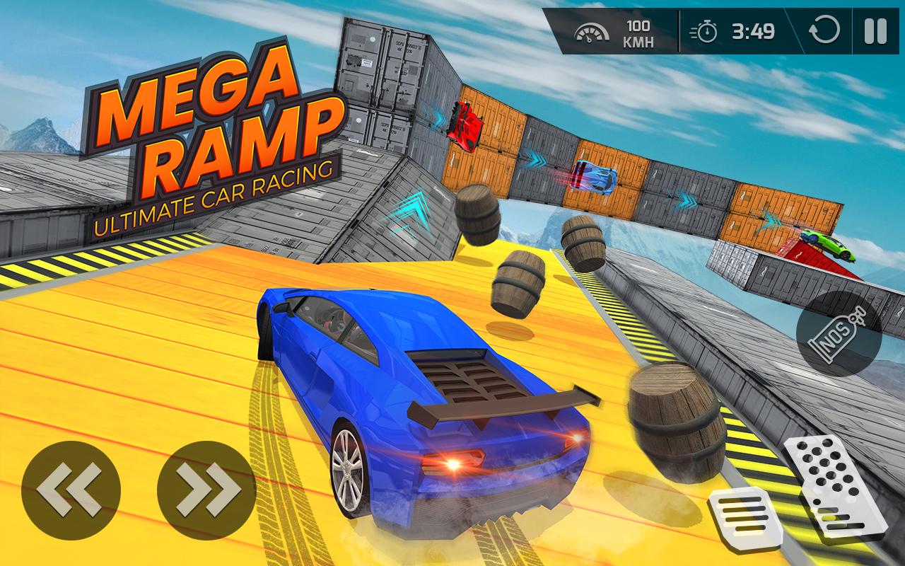 Скачать Car Racing Mega Ramps Stunt 3D на ПК | Официальный представитель  GameLoop