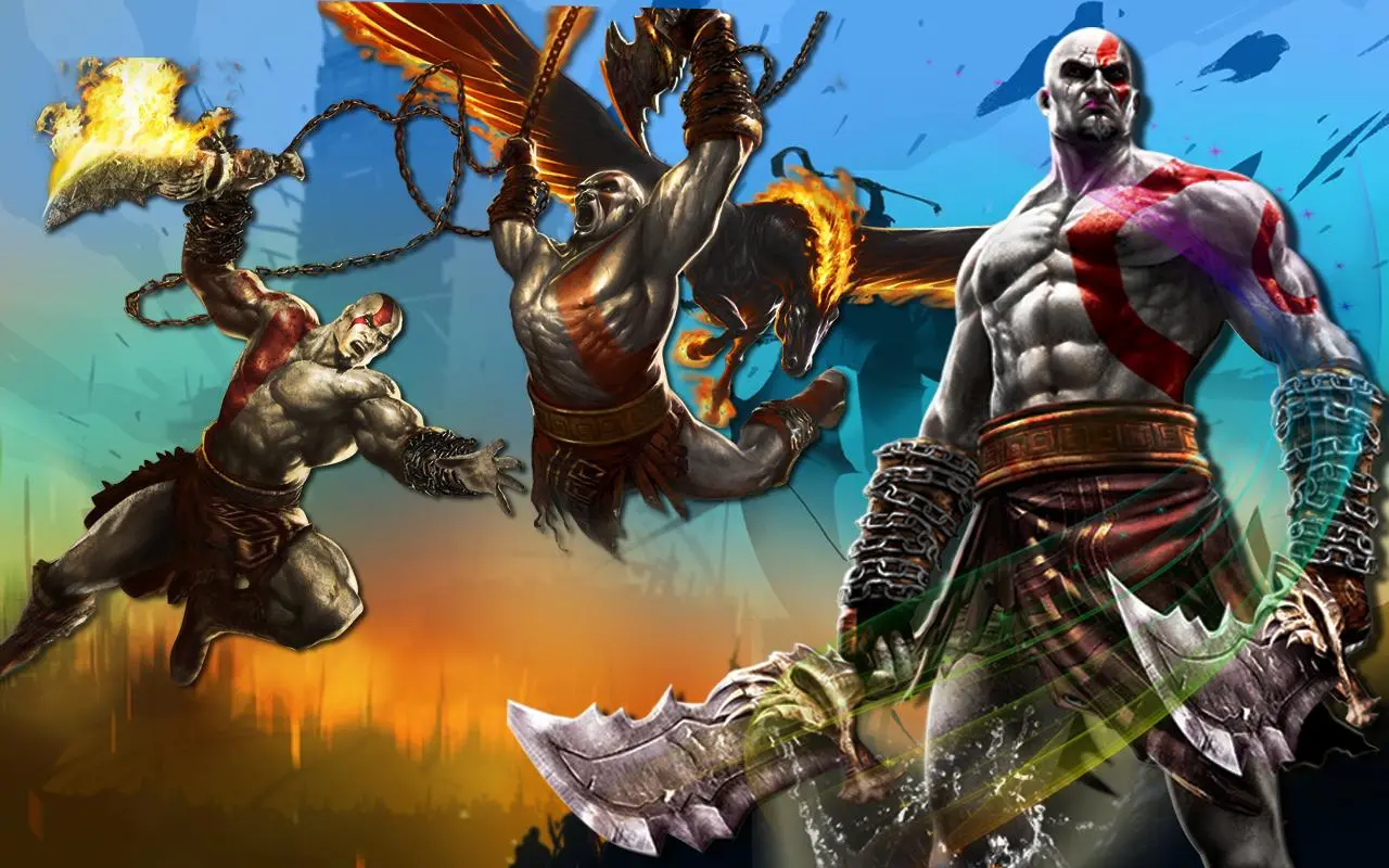 Download kratos God of Battle android on PC