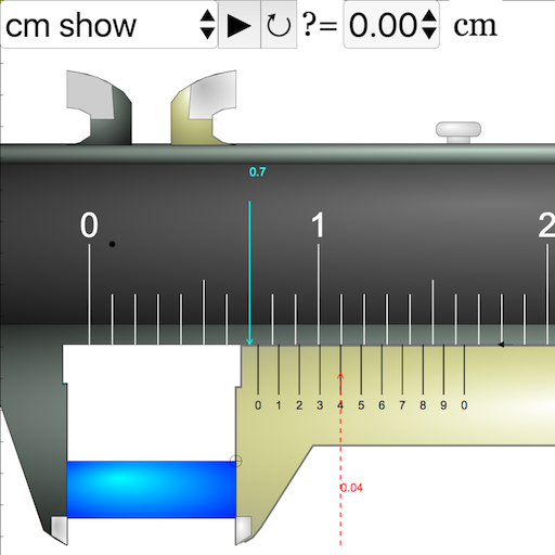 Vernier Calipers Simulator