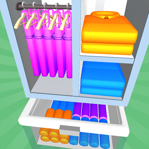 Closet Organizing Fill Sort 3D