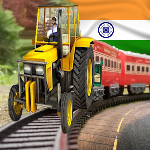 Train Gadi Tractor Wala Games