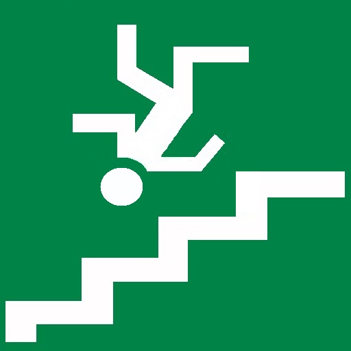 STAIRS FALL 3D