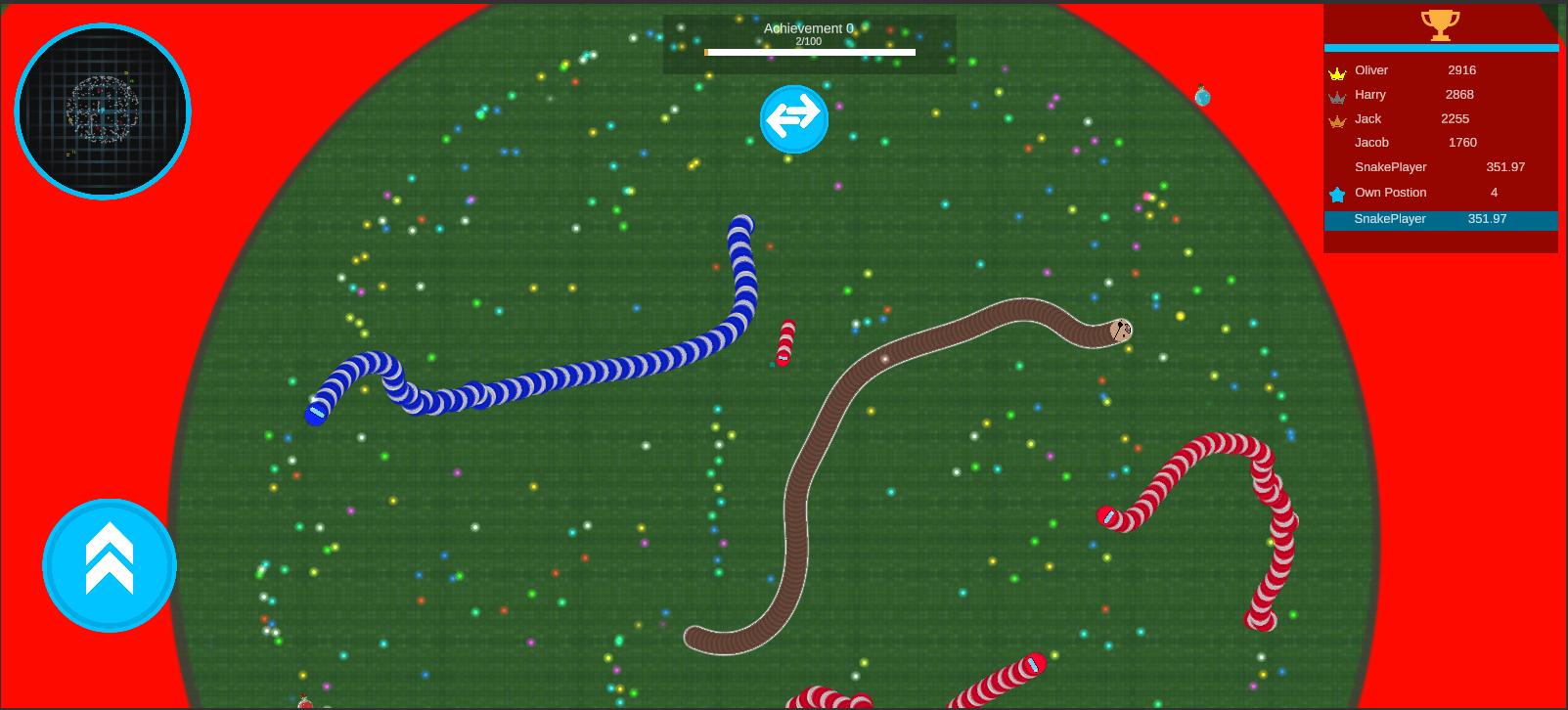 Slither.io no Jogalo