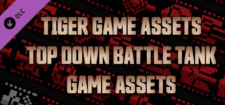 TIGER GAME ASSETS TOP DOWN BATTLE TANK GAME ASSETS