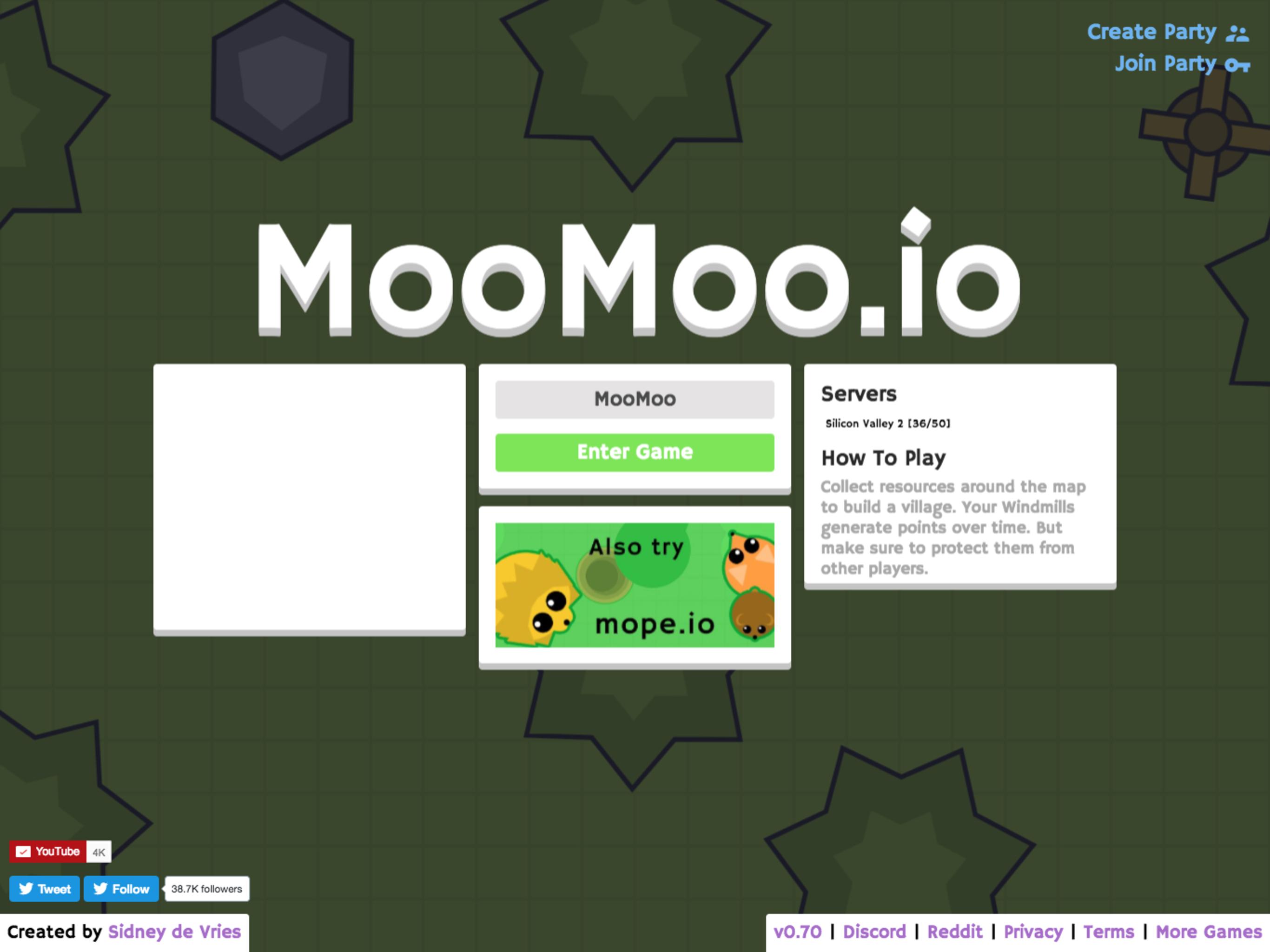 Скачать MooMoo.io (Official) на ПК | Официальный представитель GameLoop