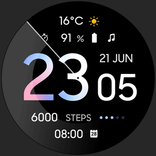 Wave: Wear OS Watch face