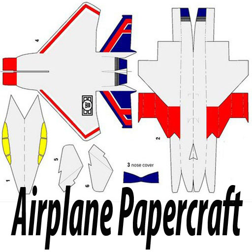 The Idea of Airplane Papercraf