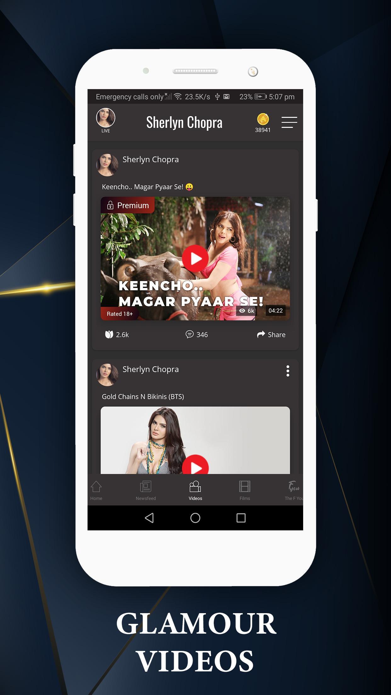 Download Sherlyn Chopra Official App android on PC