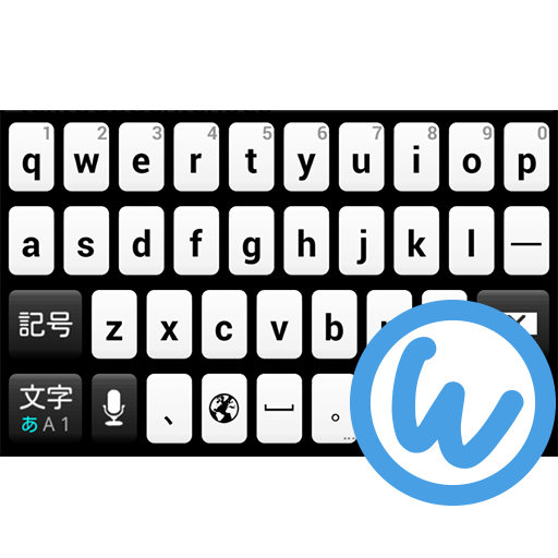 Black&White keyboard image