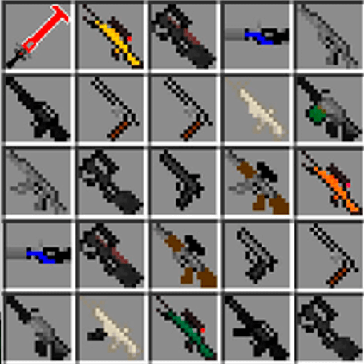 weapons mod for minecraft pe