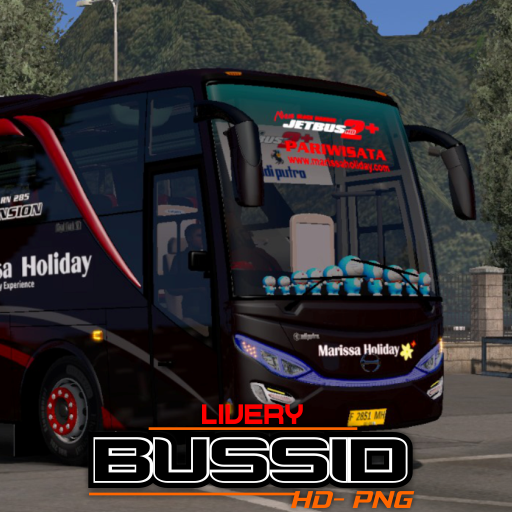 Livery Bussid HD png terbaru 2