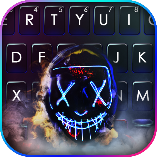 Purge Smoke Mask Keyboard Back