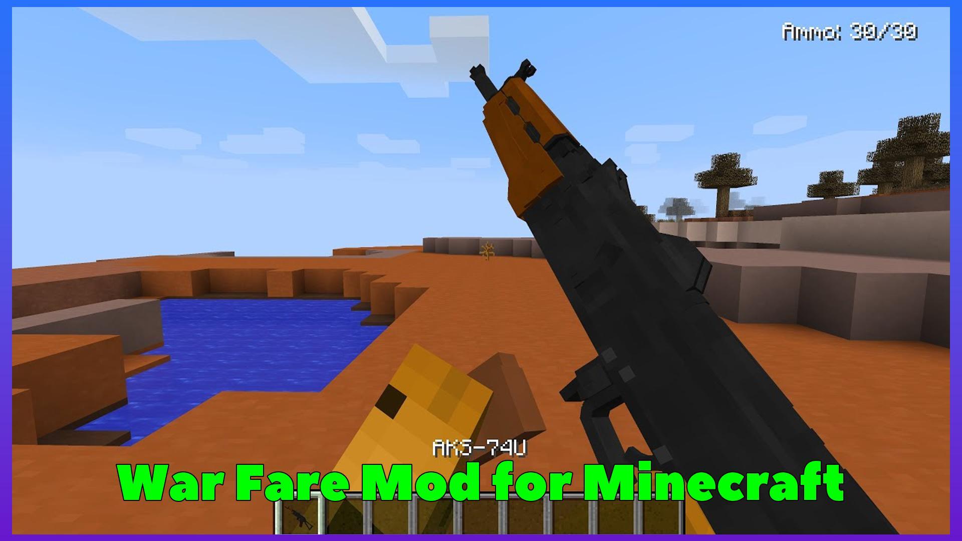 Скачать Warfare Mod for Minecraft PE на ПК | Официальный представитель  GameLoop